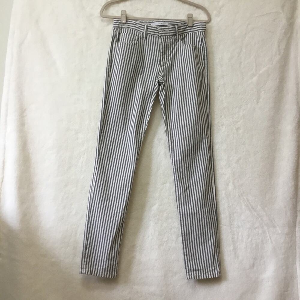Joe's Jeans Blueberry Slim Fit Striped Skinny Jeans